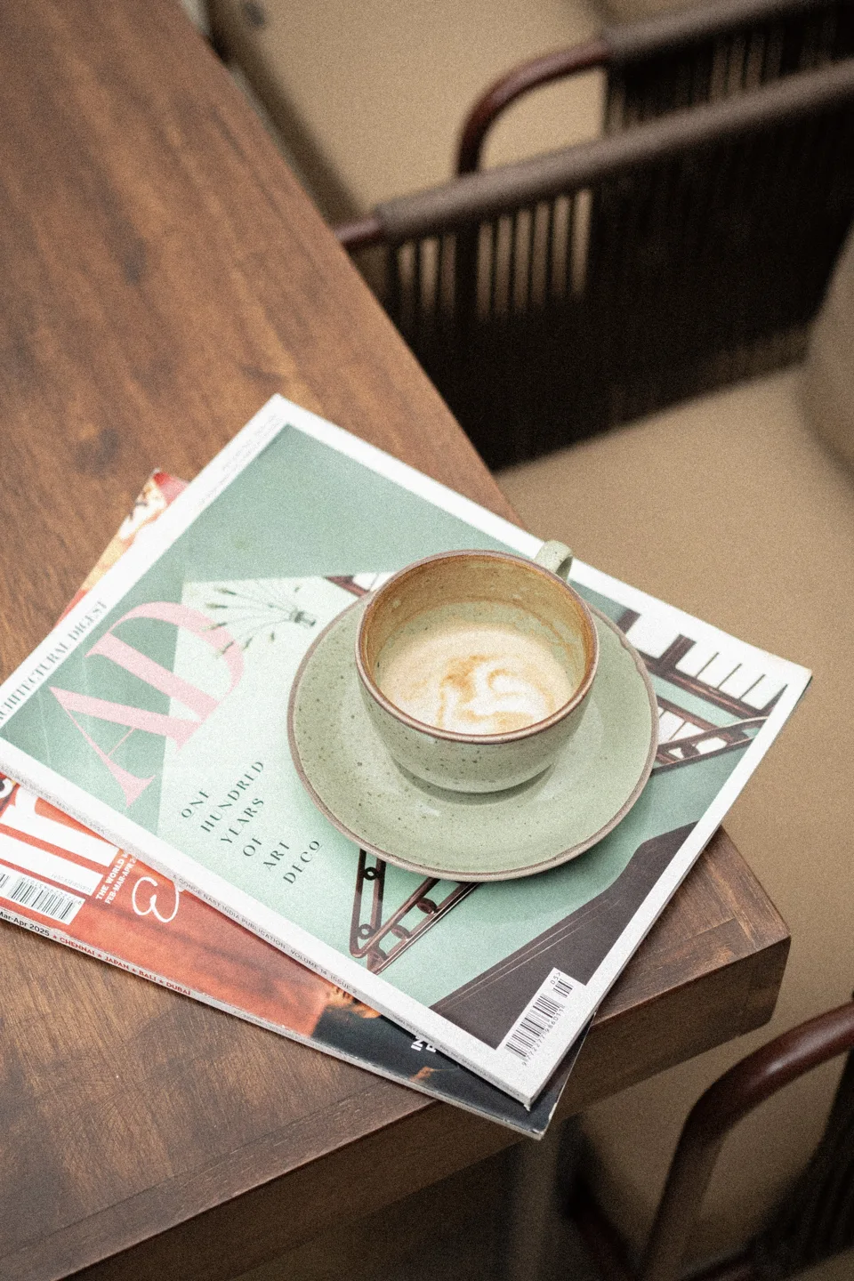 A quiet coffee break